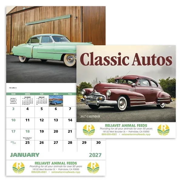 Classic Autos - Stapled... from ASI 40480 Koozie Group / Norwood Triumph Calendar