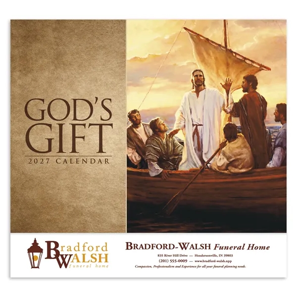 God's Gift - Stapled... from ASI 40480 Koozie Group / Norwood Triumph Calendar