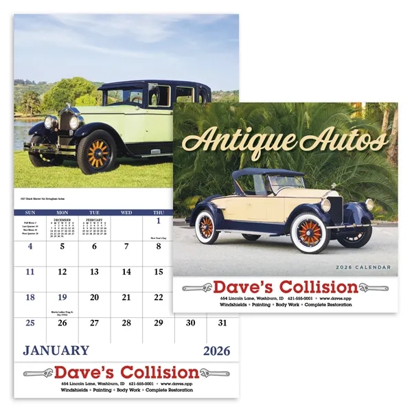 Antique Autos... from ASI 40480 Koozie Group / Norwood Triumph Calendar