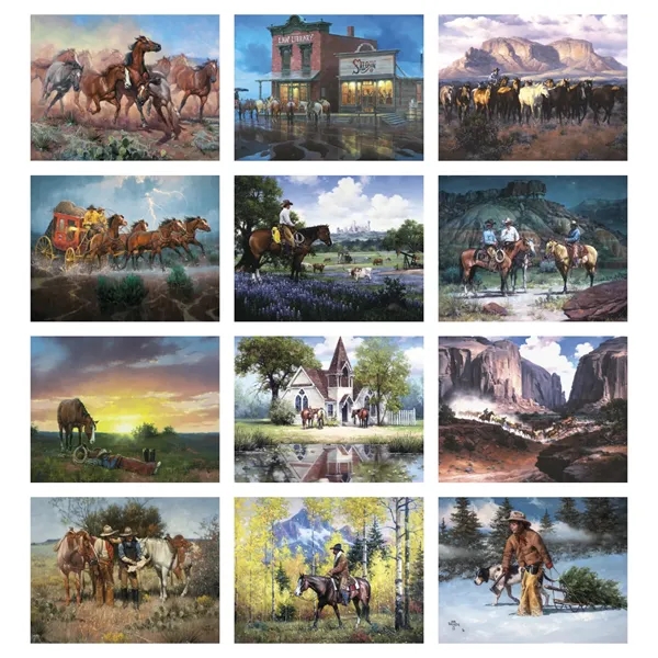 Western Frontier - Stapled... from ASI 40480 Koozie Group / Norwood Triumph Calendar