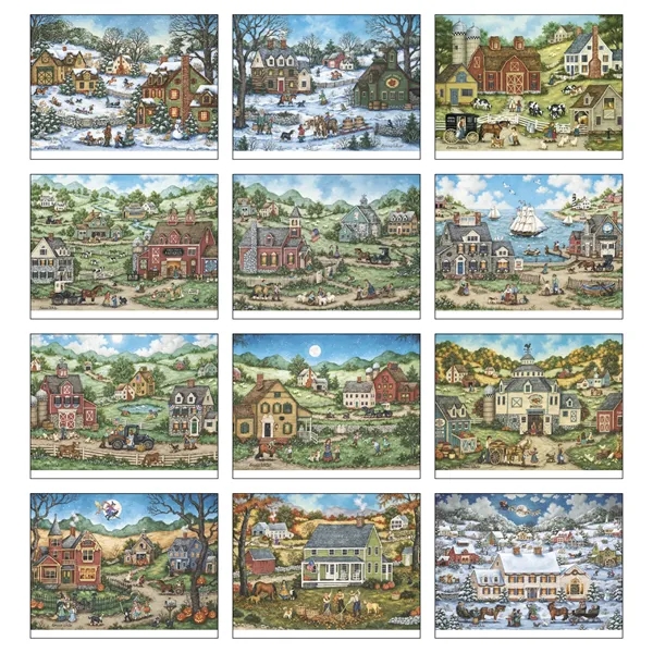 Folk Art... from ASI 40480 Koozie Group / Norwood Triumph Calendar