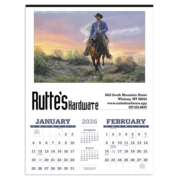 American West by Tim Cox... from ASI 40480 Koozie Group / Norwood Triumph Calendar