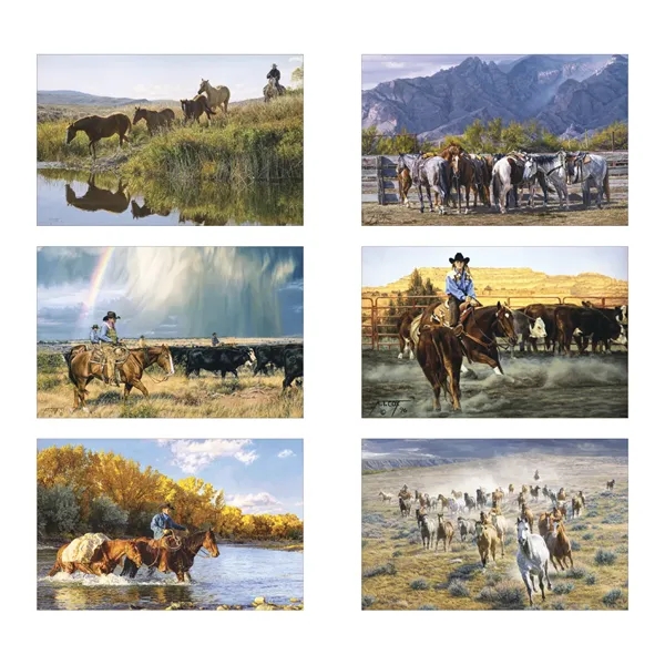 American West by Tim Cox... from ASI 40480 Koozie Group / Norwood Triumph Calendar