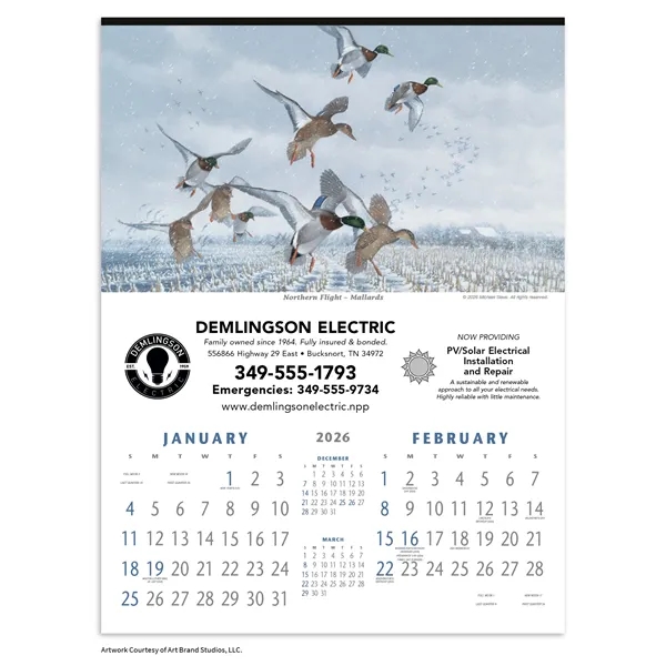 North American Waterfowl... from ASI 40480 Koozie Group / Norwood Triumph Calendar