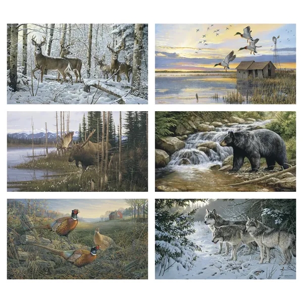 Wildlife Art... from ASI 40480 Koozie Group / Norwood Triumph Calendar