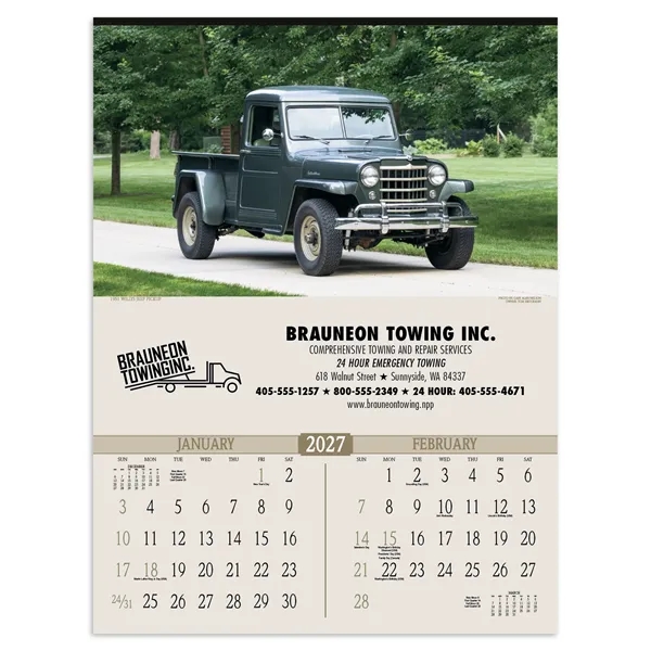 Antique Trucks... from ASI 40480 Koozie Group / Norwood Triumph Calendar