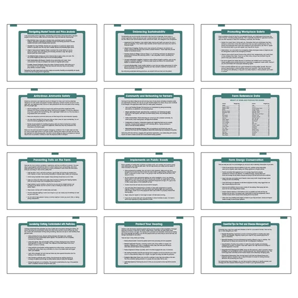 Farm Pocket... from ASI 40480 Koozie Group / Norwood Triumph Calendar