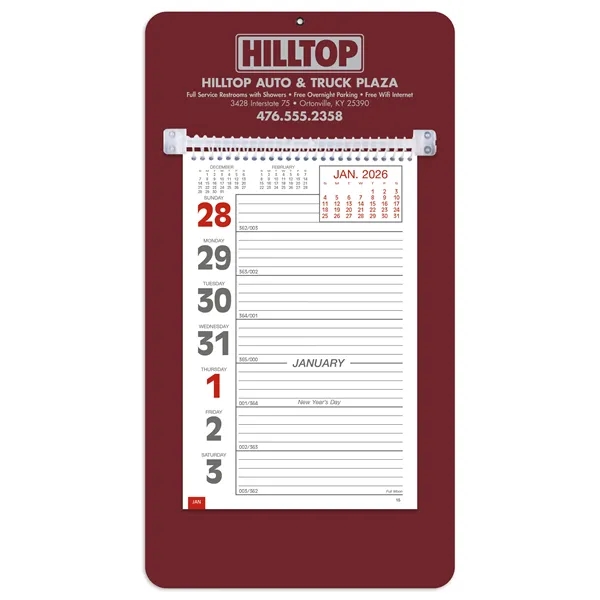 Weekly Memo... from ASI 40480 Koozie Group / Norwood Triumph Calendar