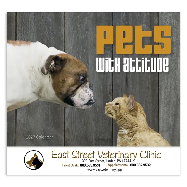 Pets with Attitude - Stapled... from ASI 40480 Koozie Group