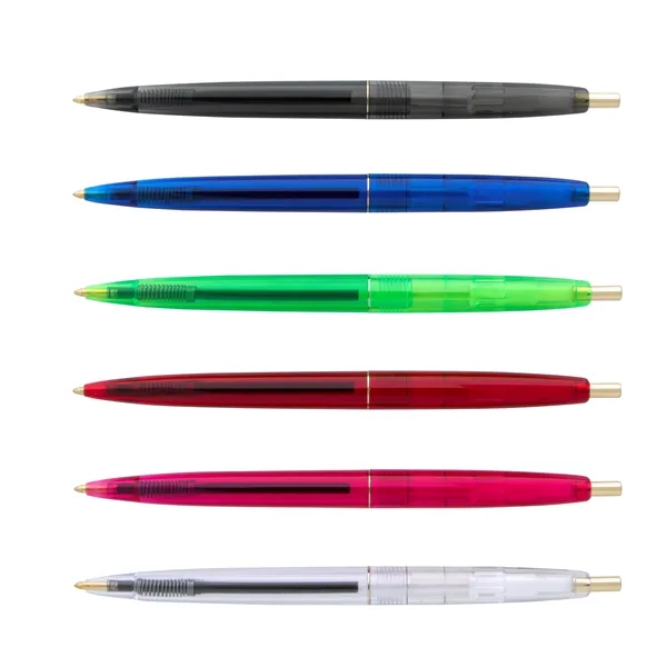 Clear Clics™ Gold Pen... from ASI 40480 Koozie Group