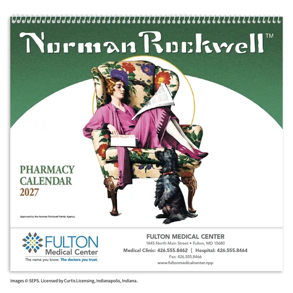 Rockwell Pharmacy Special Markets Calendar... from ASI 40480 Koozie Group / HotLine®