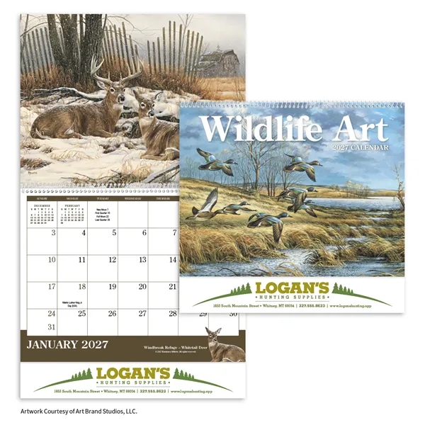 Wildlife Art... from ASI 40480 Koozie Group / Norwood Triumph Calendar