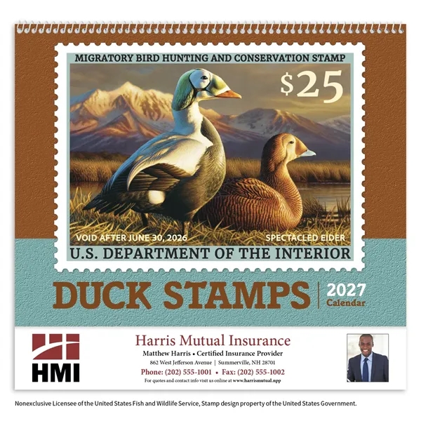 Duck Stamps... from ASI 40480 Koozie Group / Norwood Triumph Calendar