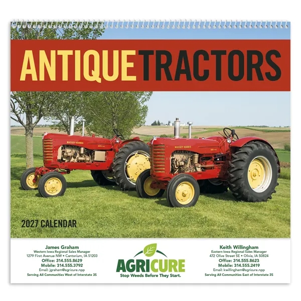 Antique Tractors... from ASI 40480 Koozie Group / Norwood Triumph Calendar