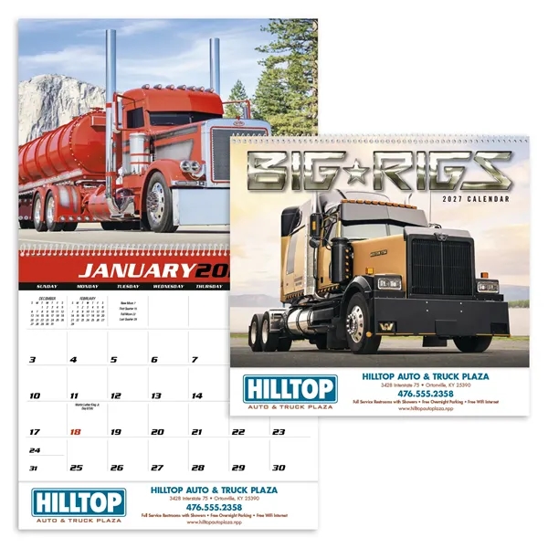 Big Rigs... from ASI 40480 Koozie Group / Norwood Triumph Calendar