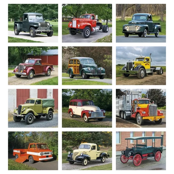 Antique Trucks... from ASI 40480 Koozie Group / Norwood Triumph Calendar