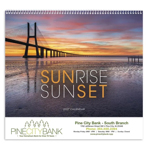 Sunrise Sunset... from ASI 40480 Koozie Group / Norwood Triumph Calendar