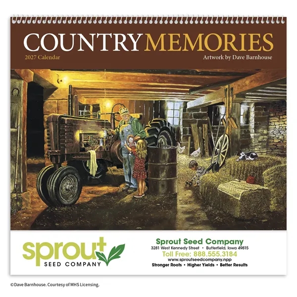 Country Memories... from ASI 40480 Koozie Group / Norwood Triumph Calendar