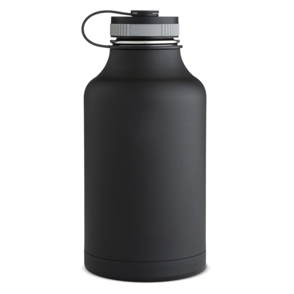 64 oz. matted stainless steel growler with vacuum insulation, wide-mouth opening,... from ASI 39820 Opusline (Benmex) / Opus Line