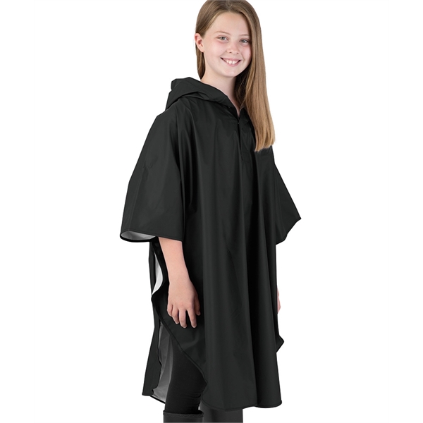 Youth New Englander Pacific polyurethane poncho.... from ASI 44620 Charles River Apparel