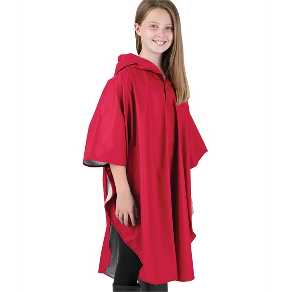 Youth New Englander Pacific polyurethane poncho.... from ASI 44620 Charles River Apparel