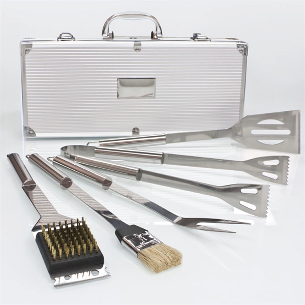Five-piece BBQ tool set made of stainless steel that's perfect for... from ASI 39820 Opusline (Benmex) / Opus Line