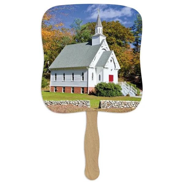 Little White Church - Pictorial Fan... from ASI 40480 Koozie Group