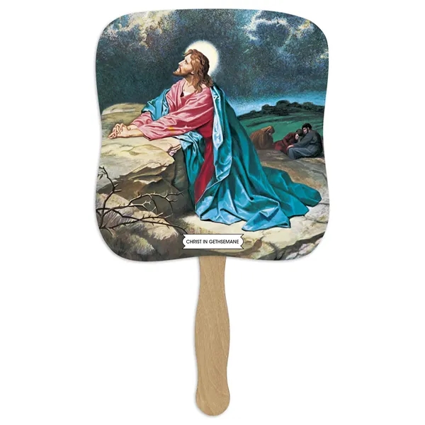 Christ In Gethsemane - Pictorial Fan... from ASI 40480 Koozie Group
