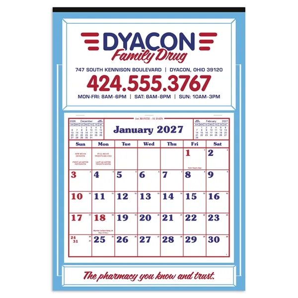 Apron Calendar... from ASI 40480 Koozie Group