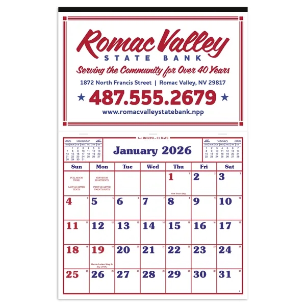 Apron Style Calendar... from ASI 40480 Koozie Group