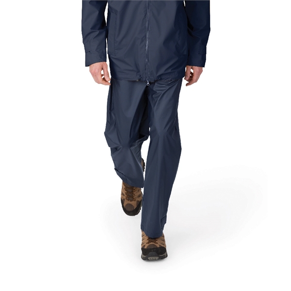 Polyurethane New Englander rain pants with elastic waist, snap pockets and... from ASI 44620 Charles River Apparel