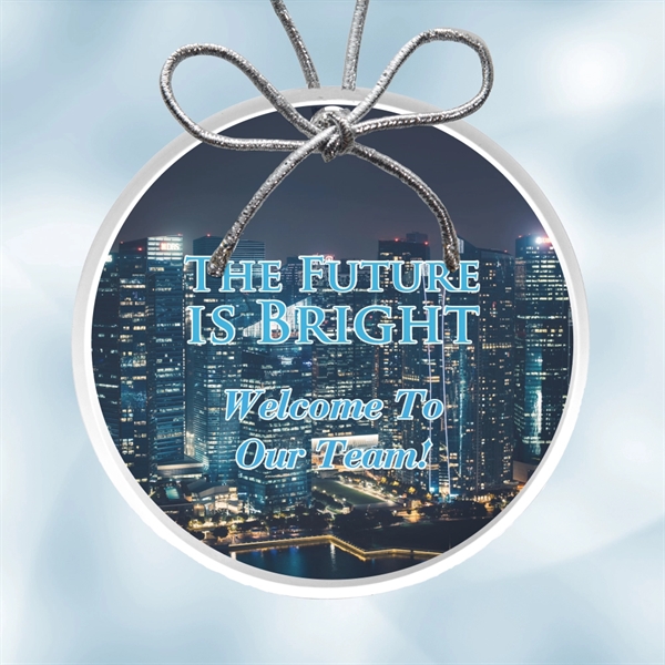 3 /16" thick photo imprinted ornament made of acrylic in the... from ASI 47791 Best Deal Awards