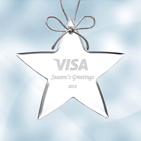 3 /16" thick ornament made of acrylic in the shape of... from ASI 47791 Best Deal Awards