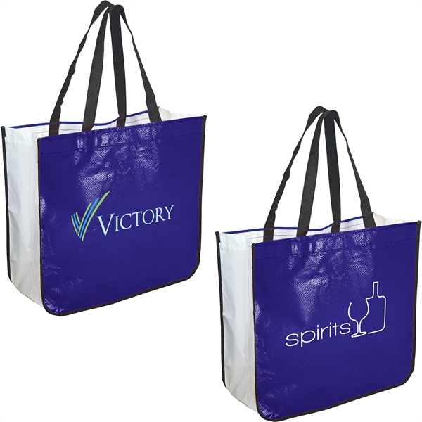 This soft touch tote is made from 75 gram non-woven and... from ASI 61966 HPG / Beacon Promotions