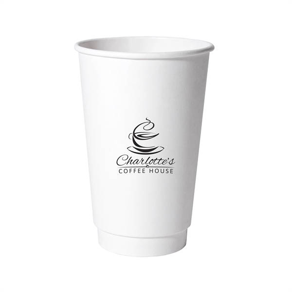 16 oz. Double Wall Insulated Paper Cup... from ASI 88200 TK Sorg's - A Div of Arch Promo Group, LLC / PETITE