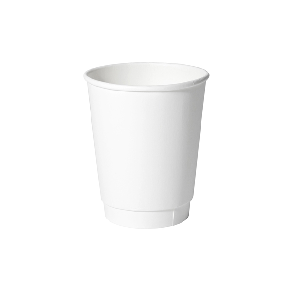 8 oz. Double Wall Insulated Paper Cup White... from ASI 88200 TK Sorg's - A Div of Arch Promo Group, LLC / PETITE