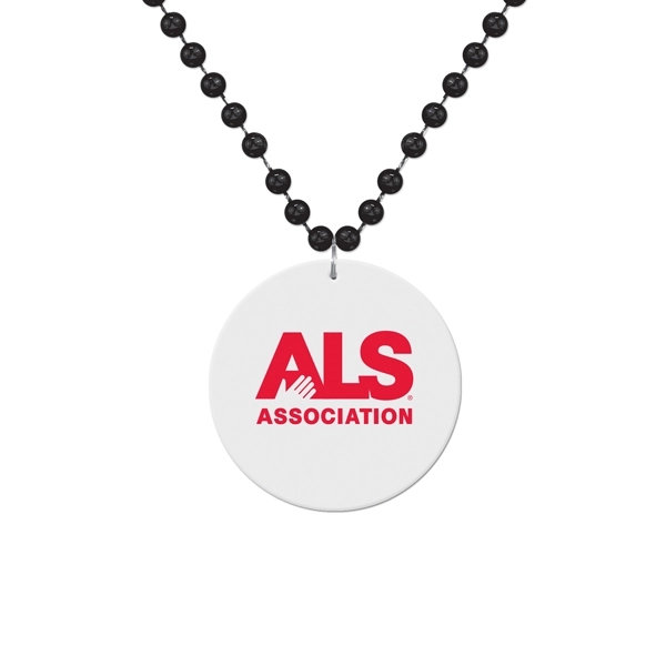 33" beaded necklace with 2 1/2" medallion.... from ASI 98360 WOWLine / WOWLine®