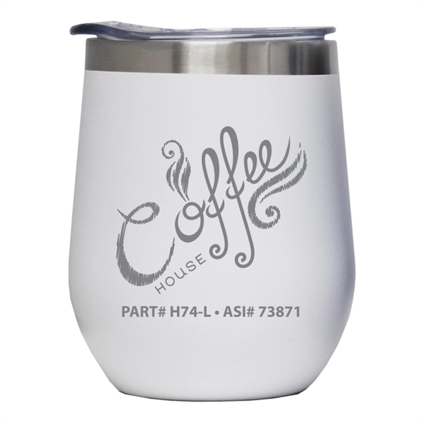 12 oz. double-wall insulated Rugged Stainless Tumbler.... from ASI 73871 Next Promotions LLC