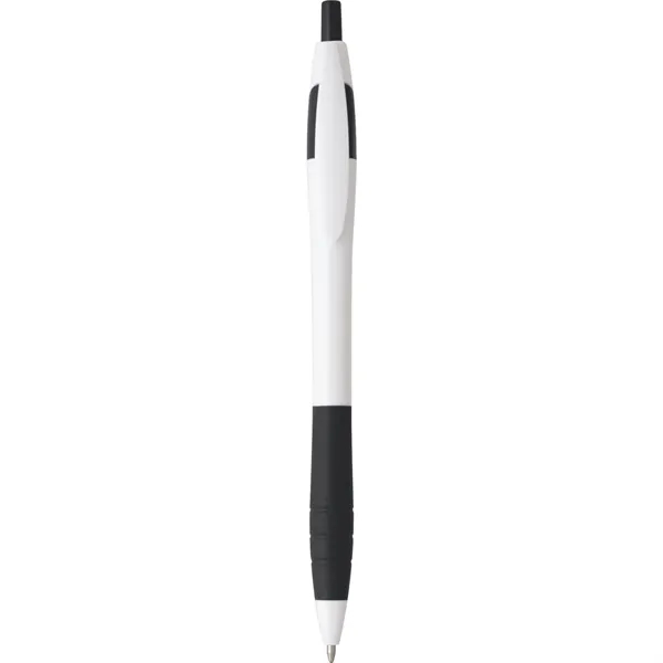 Plunger action ballpoint pen with grip section.... from ASI 66887 PCNA / Bullet