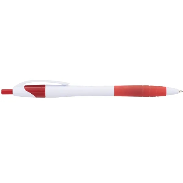 Plunger action ballpoint pen with grip section.... from ASI 66887 PCNA / Bullet