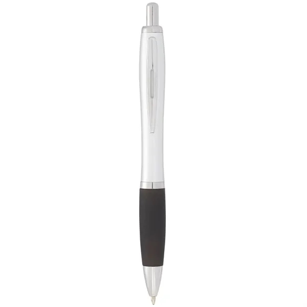 Plunger action ballpoint pen with soft grip.... from ASI 66887 PCNA / Bullet