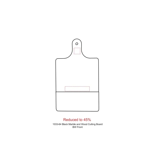 Black marble and acacia wood cutting board.... from ASI 66887 PCNA / Leeds