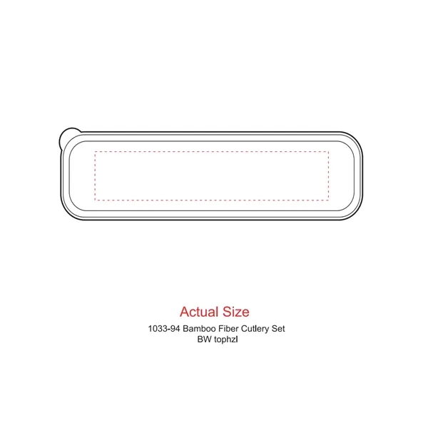 Bamboo cutlery set with carry case.... from ASI 66887 PCNA / Leeds