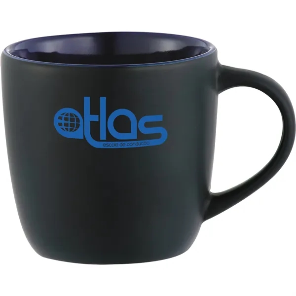 11 oz. ceramic mug with matter exterior finish and interior color... from ASI 66887 PCNA / Bullet