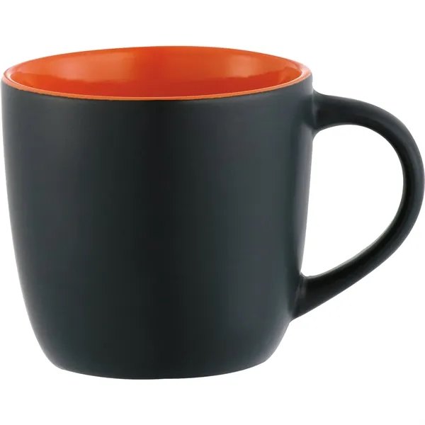 11 oz. ceramic mug with matter exterior finish and interior color... from ASI 66887 PCNA / Bullet