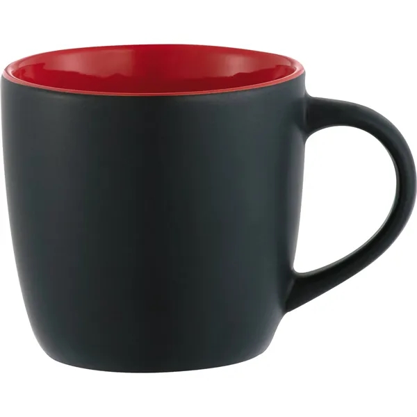 11 oz. ceramic mug with matter exterior finish and interior color... from ASI 66887 PCNA / Bullet