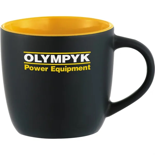 11 oz. ceramic mug with matter exterior finish and interior color... from ASI 66887 PCNA / Bullet