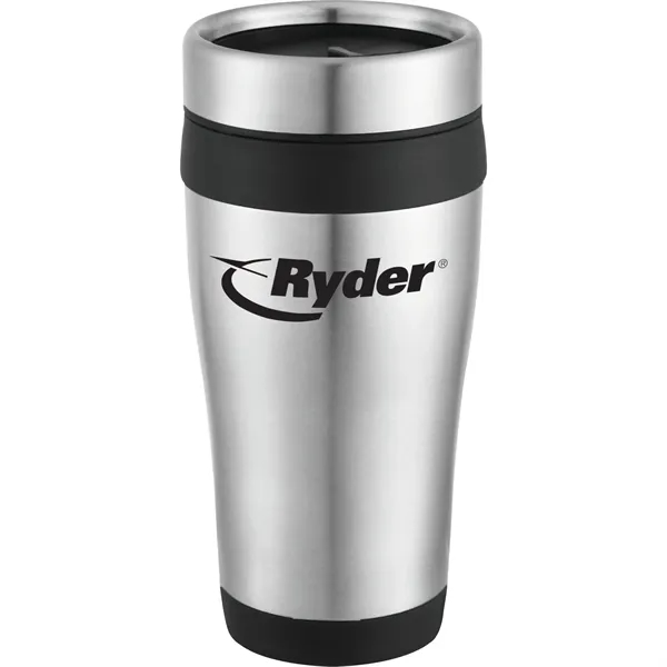 16 oz. insulated stainless steel tumbler with double wall construction, twist-on... from ASI 66887 PCNA / Bullet