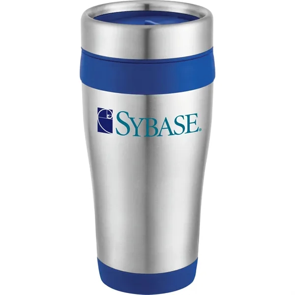 16 oz. insulated stainless steel tumbler with double wall construction, twist-on... from ASI 66887 PCNA / Bullet