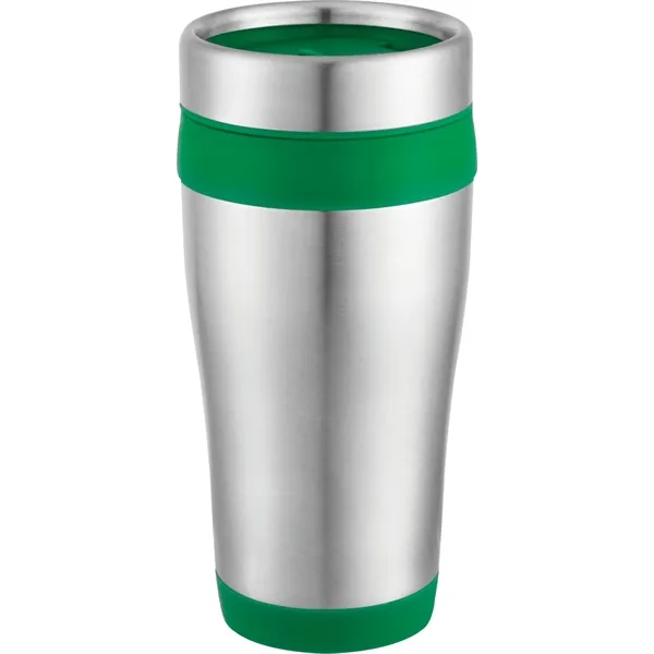 16 oz. insulated stainless steel tumbler with double wall construction, twist-on... from ASI 66887 PCNA / Bullet